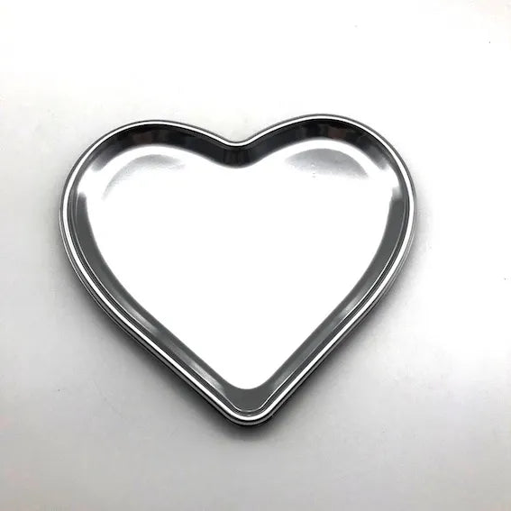 Set de 6 platos de corazón
