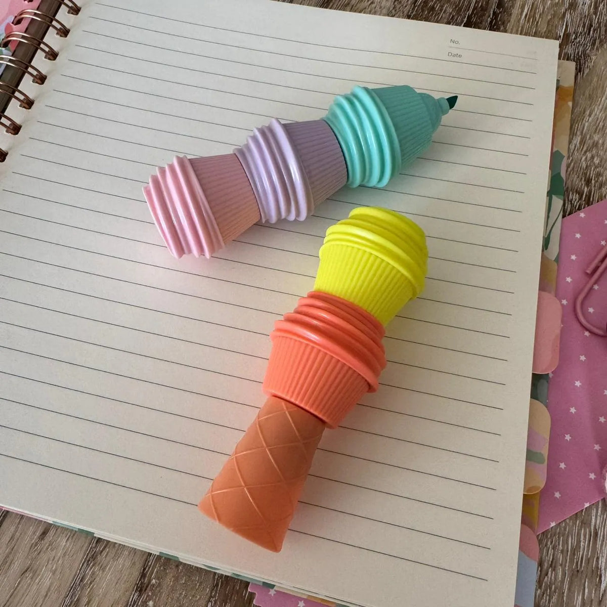 Set destacadores helados