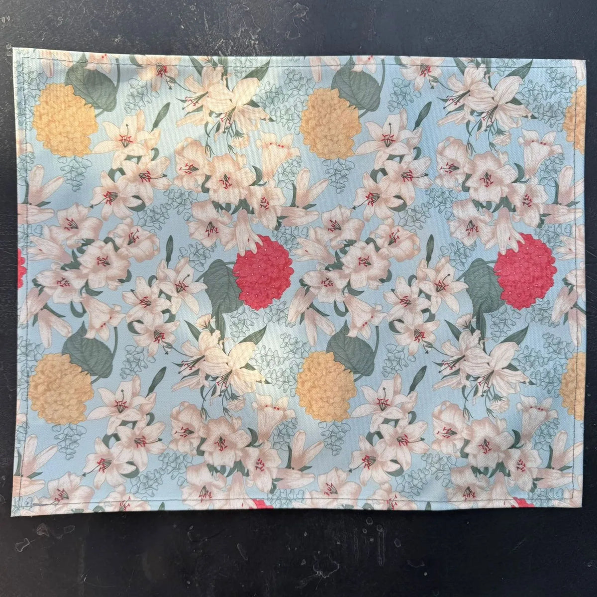 Set 6 individuales de hule estampado