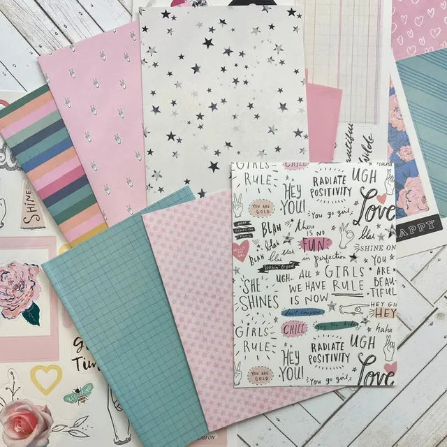 Set para armar tarjetas L moda
