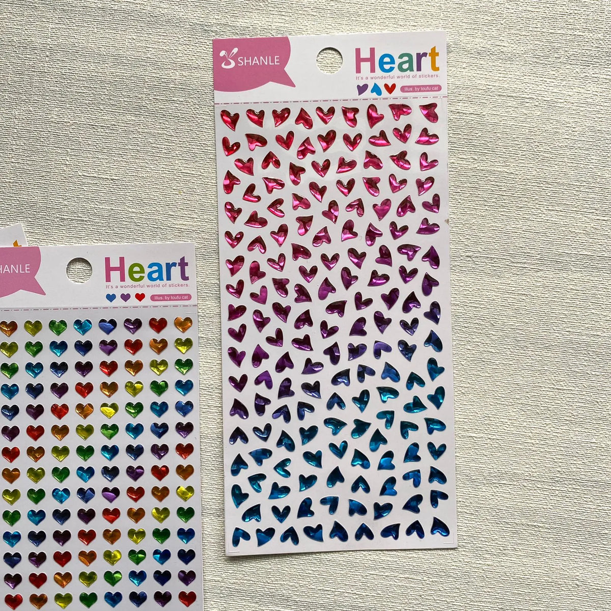 Sticker corazones