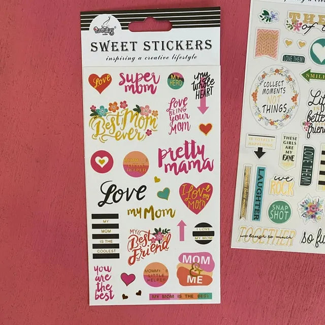 Sticker sweet corazones