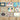 Tarjeta colores y dorado